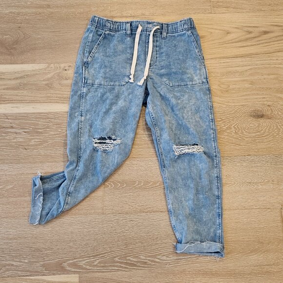 GAP Relaxed Fit Easy Pull-on Jeans - Size Medium - Picture 2 of 7